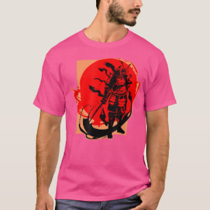 Japanese Samurai Sword Katana Armor Warrior T-Shir T-Shirt