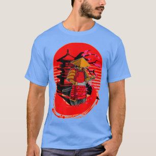 Japanese Samurai Sword Katana Armour Warrior T-Shi T-Shirt