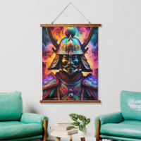 Japanese Samurai Wall Tapestry