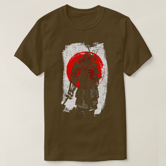 Japanese Samurai Warrior 2 T-Shirt (Design Front)