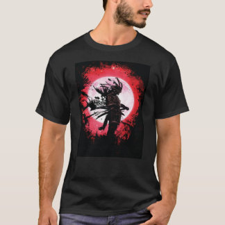 Japanese Samurai Warrior Anime 3018png3018 T-Shirt