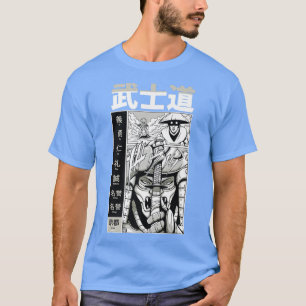 Japanese Samurai Warrior  Anime and Manga  T-Shirt