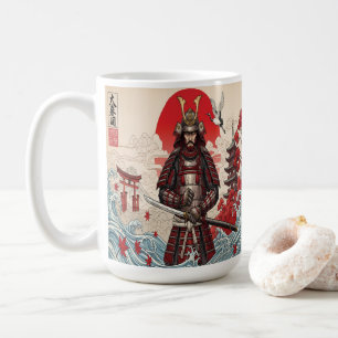 Japanese Samurai Warrior Coffee Mug