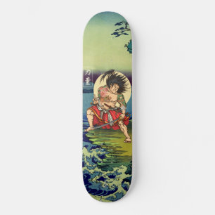 Japanese Samurai Warrior Hero  Skateboard