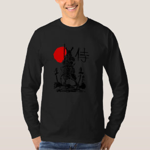 Japanese Samurai Warrior Mens Womens Japan Aesthe T-Shirt