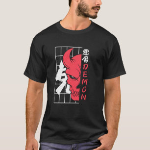 Japanese Samurai Warrior Oni Japan Mythology Demon T-Shirt