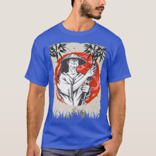 Japanese Samurai Warrior Swordsman Japan  (2) T-Shirt