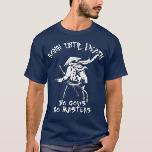 Japanese Samurai Warrior Vintage Classic Retro Ron T-Shirt