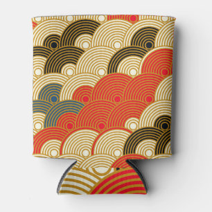 Japanese Scales Waves: Red Gold. Can Cooler