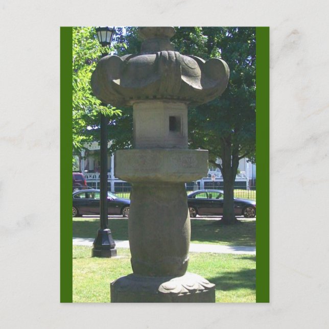 japanese sculpture postcard (Front)