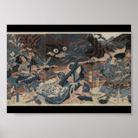 Japanese Sea Monster circa 1815