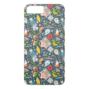 Japanese Seamless Pattern Case-Mate iPhone Case