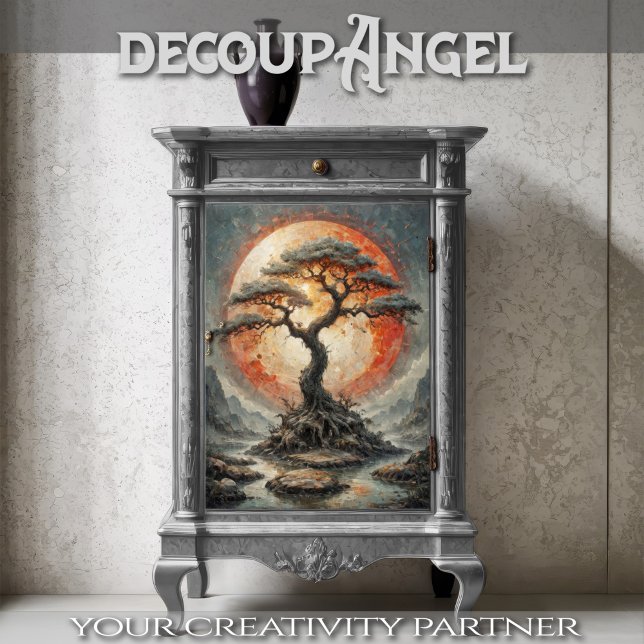 Japanese Serenity Decoupage Tissue Paper (Creator Uploaded)