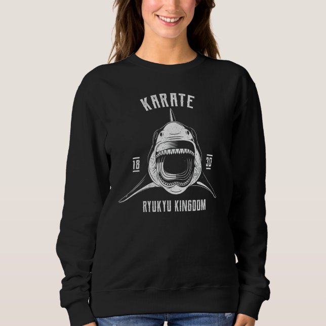 Japanese Shark Karate Sweatshirt (Front)