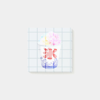 Japanese Shaved Ice Unique Post-it Notes