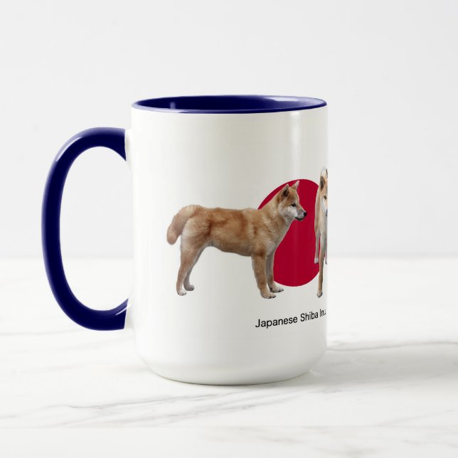 "Japanese Shiba Inu" Mug (Left)
