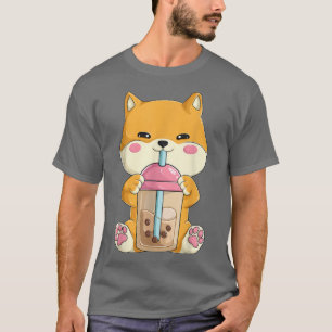 Japanese Shiba Inu Shirts Women Girls Kawaii Bubbl