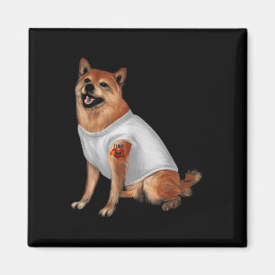 Japanese Shiba Inu Tattoo Dog Lover Pet Owners Dog Magnet