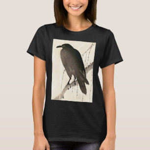 Japanese sketch of a raven T-Shirt