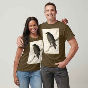 Japanese sketch of a raven T-Shirt