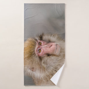 Japanese Snow Monkey: Nature Bath Towel Set