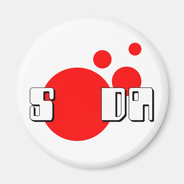 Japanese SODA Magnet (Front)