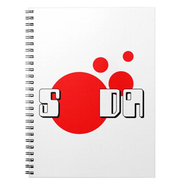 Japanese SODA Spiral Notebook (Front)