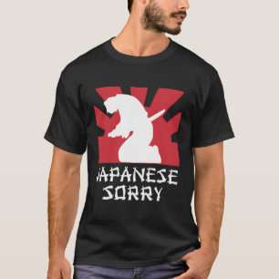 Japanese Sorry Funny Sarcasm - Harakiri Graphic Sa T-Shirt