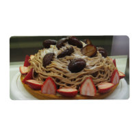 Japanese Spaghetti & Strawberry Cake