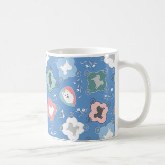 Japanese Spitz Collection Blue Mug