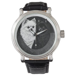 Japanese spitz dog Charming Pet Breed gift Watch