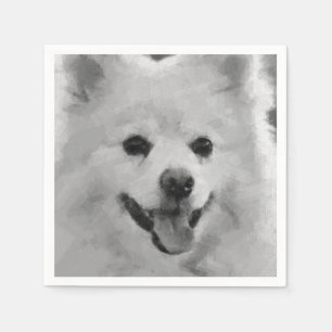 Japanese Spitz Napkin