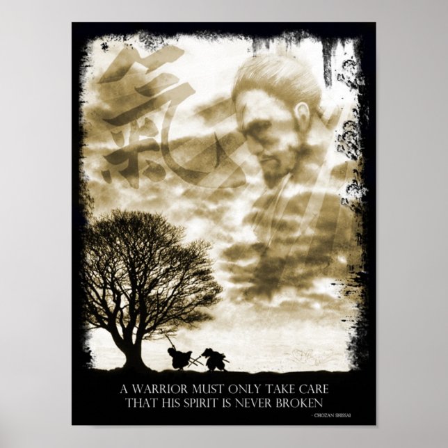 Japanese Sprit Poster (gold) (Front)