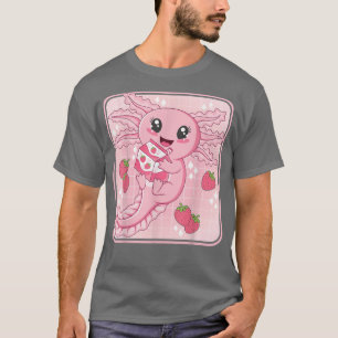 Japanese Strawberry Milk Anime Pink Kawaii Aesthet T-Shirt
