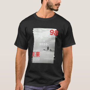 Japanese Street Cyberpunk Tokyo Streetwear Aesthet T-Shirt