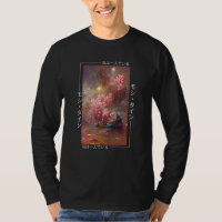 Japanese Streetwear Cherry Blossom Woodblock Art A