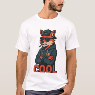 Japanese Streetwear Fox - COOL Urban Anime T-Shirt