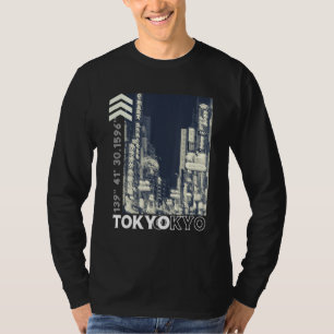 Japanese Streetwear Men Women Vintage Lofi Glitch T-Shirt