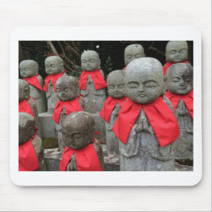 Japanese Style Guardian Deity Of Children Japan Mouse Pad