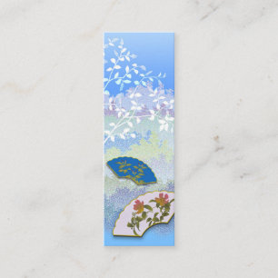 Japanese style painter's bookmark bookmark calling card