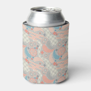 Japanese style pattern. Illustration. Can Cooler