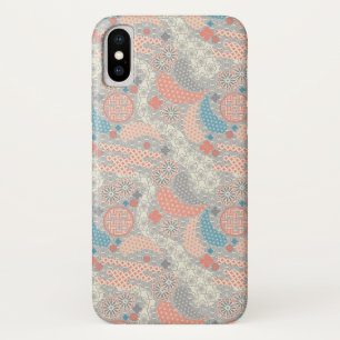 Japanese style pattern. Illustration. Case-Mate iPhone Case
