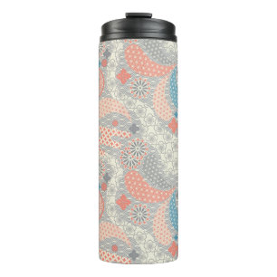 Japanese style pattern. Illustration. Thermal Tumbler