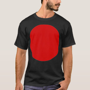 Japanese sun  red Japan logo coat of arms Zen rast T-Shirt
