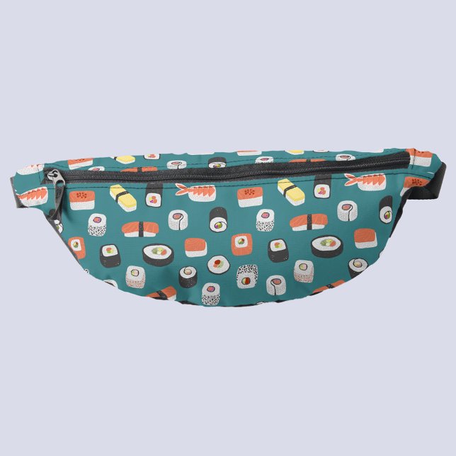 Japanese Sushi Bum Bags (Japanese sushi pattern fun fanny pack)