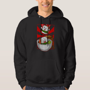 Japanese Sushi Cannon Ball Hilarious Sushi Hoodie