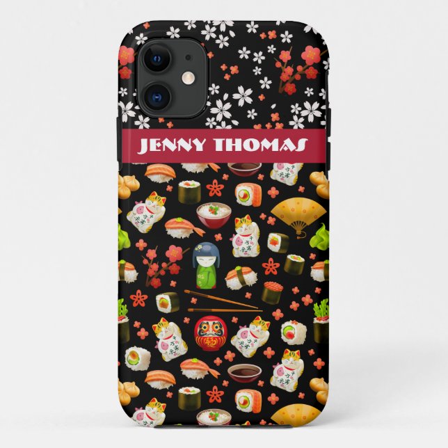 Japanese sushi Case-Mate iPhone case (Back)