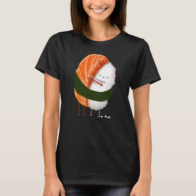 Japanese Sushi Hug T-Shirt (Front)