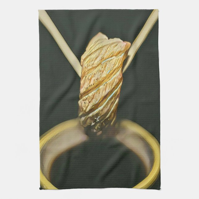 Japanese sushi lover tea towel (Vertical)