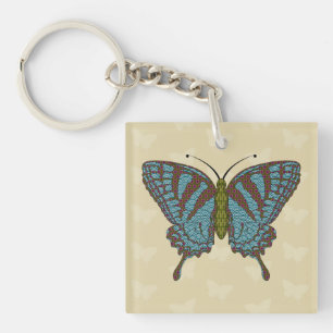Japanese Swallowtail Acrylic Keychain